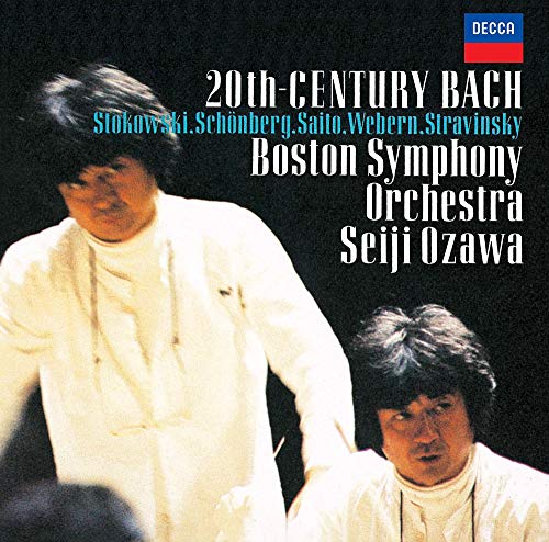 Seiji Ozawa - 20Th-Century Bach Stokowski / Schoenberg / Saito / Webern / Stra - Japan UHQCD Limited Edition