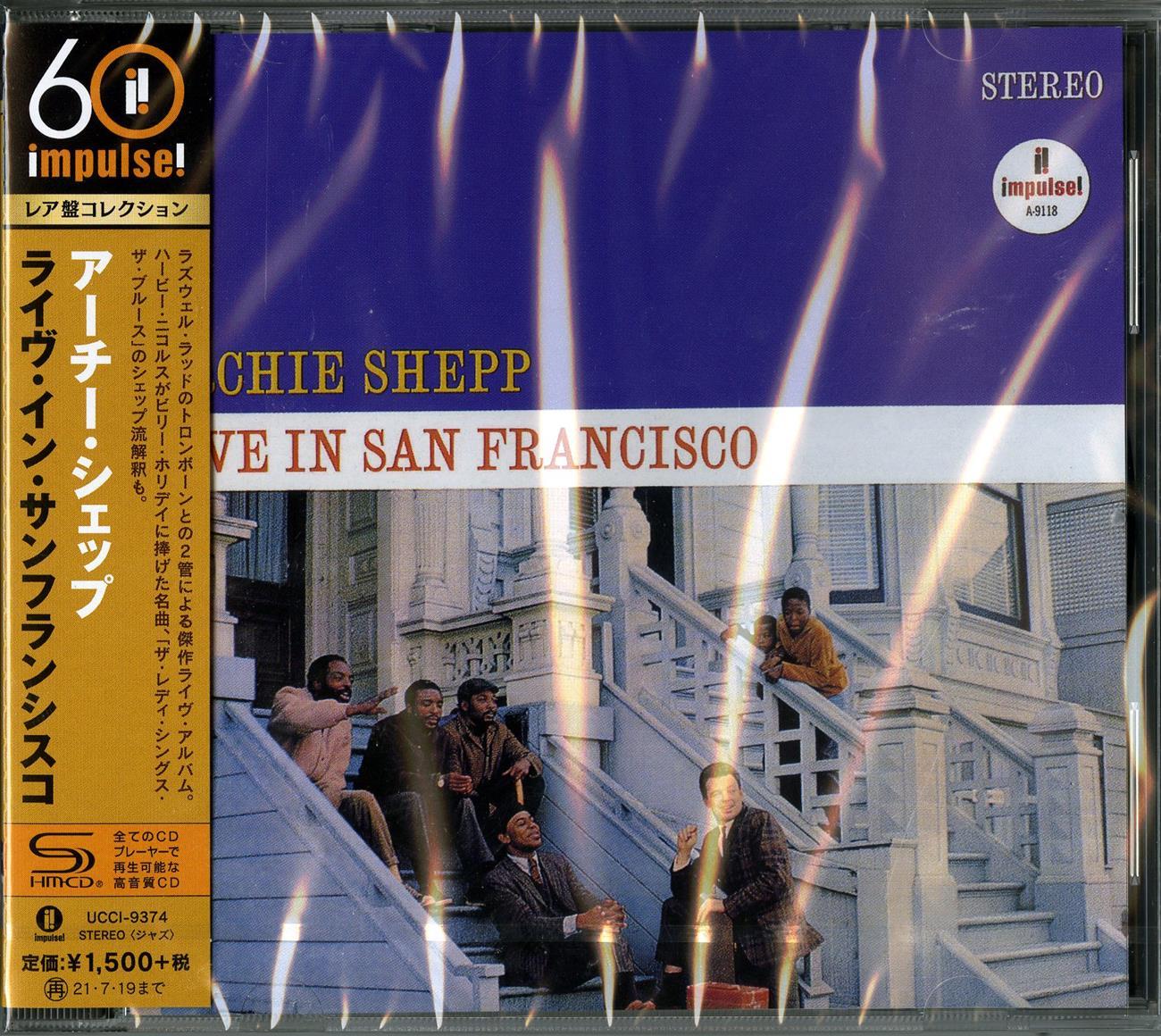 Archie Shepp - Live In San Francisco - Japan SHM-CD Limited Edition