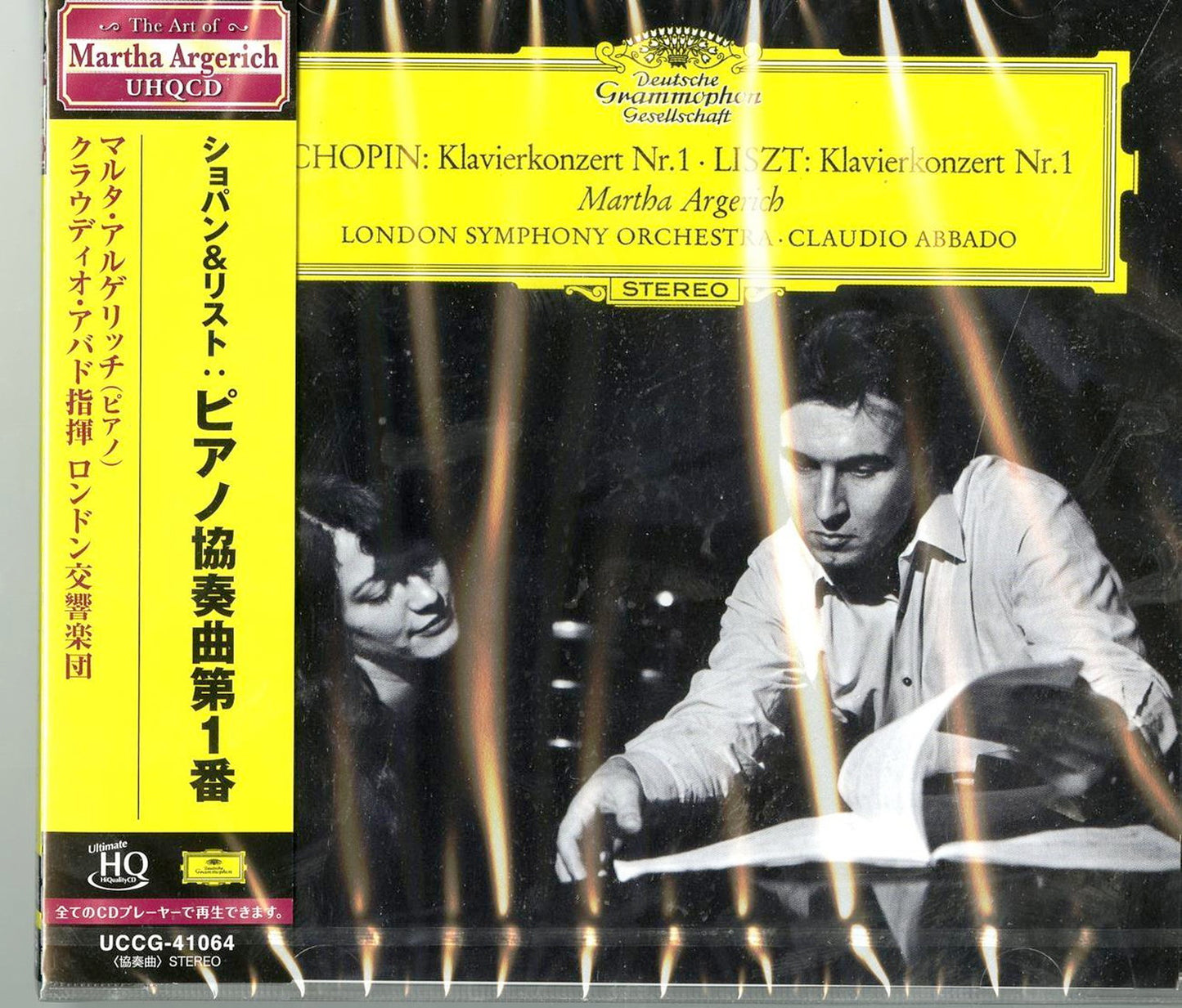 Martha Argerich(P)Claudio Abbado / London Symphony Orchestra - Chopin: Piano Concerto No.1 / Liszt: Piano Concerto No.1 - Japan UHQCD Limited Edition