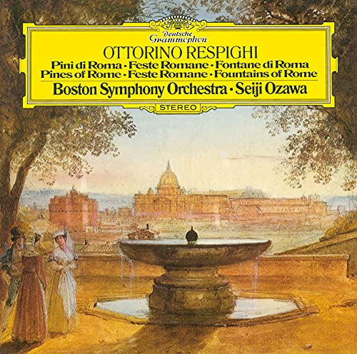 Seiji Ozawa - Respighi: Roman Trilogy. Antiche Danze Ed Arie Per Liuto -Suite 3 - Japan SHM-CD