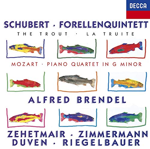 Alfred Brendel - Schubert: Forellenquintett / Mozart: Piano Quartet In G Minor - Japan SHM-CD