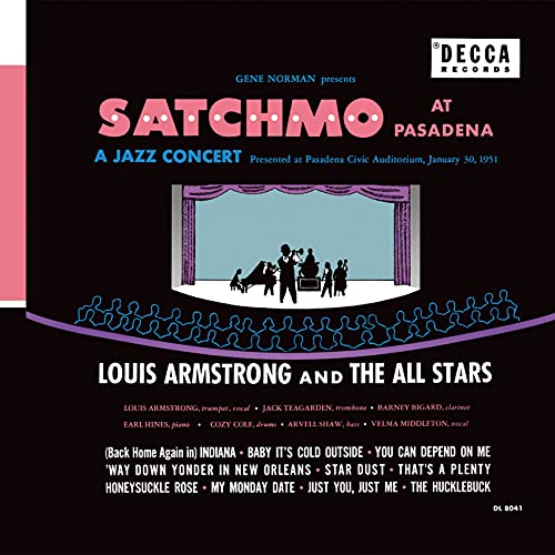 Louis Armstrong - Satchmo At Pasadena - Japan UHQCD