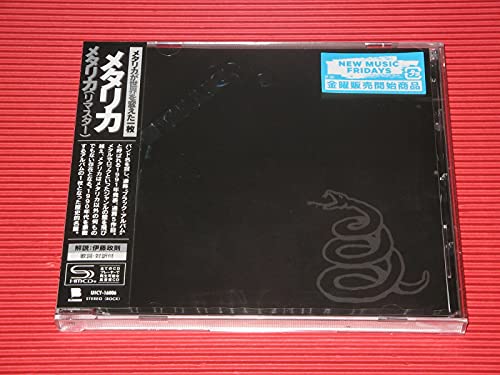 Metallica - S/T - Japan  SHM-CD