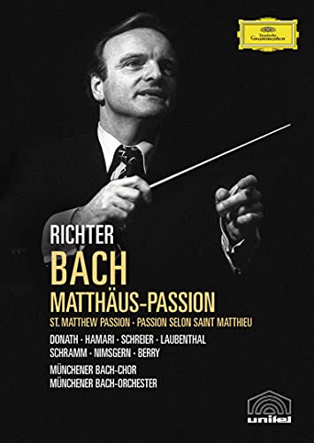 Karl Richter Munchener Bac - Bach Matthaus-Passion St.Matthew Passion.Passion Selon Saint Matthieu - Japan 2 DVD Limited Edition