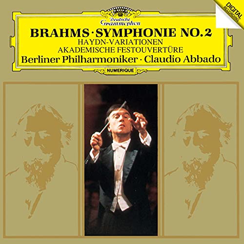 Claudio Abbado - Brahms: Symphony No. 2. Variations On A Theme By Haydn. Academic Festival Overture - Japan SHM-CD