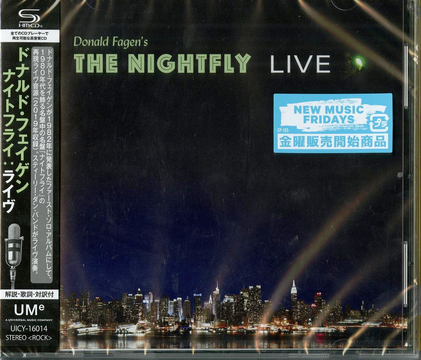 Donald Fagen - The Nightfly Live - Import SHM-CD