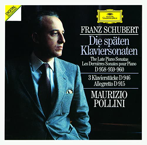 Maurizio Pollini - Schubert: The Late Piano Sonatas D 958. 959 & 960. 3 Piano Pieces D 946. Allegretto D 915 - Japan 2 UHQCD Limited Edition