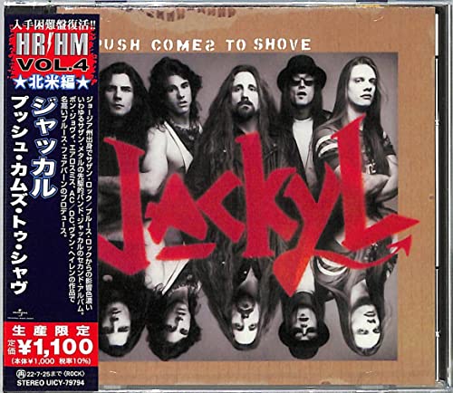 Jackyl - Push Comes To Shove - Japan CD Bonus Track Limited Edition