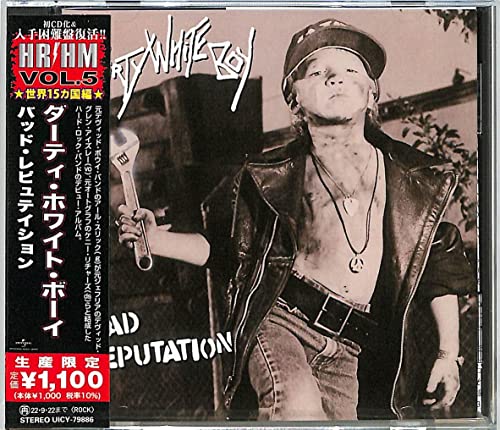 Dirty White Boy - Bad Reputation - Japan CD Limited Edition