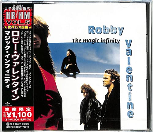 Robby Valentine - The Magic Infinity - Japan CD Bonus Track Limited Edition