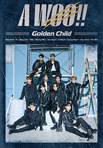 Golden Child - A Woo!! - Japan CD+DVD+Book Limited Edition