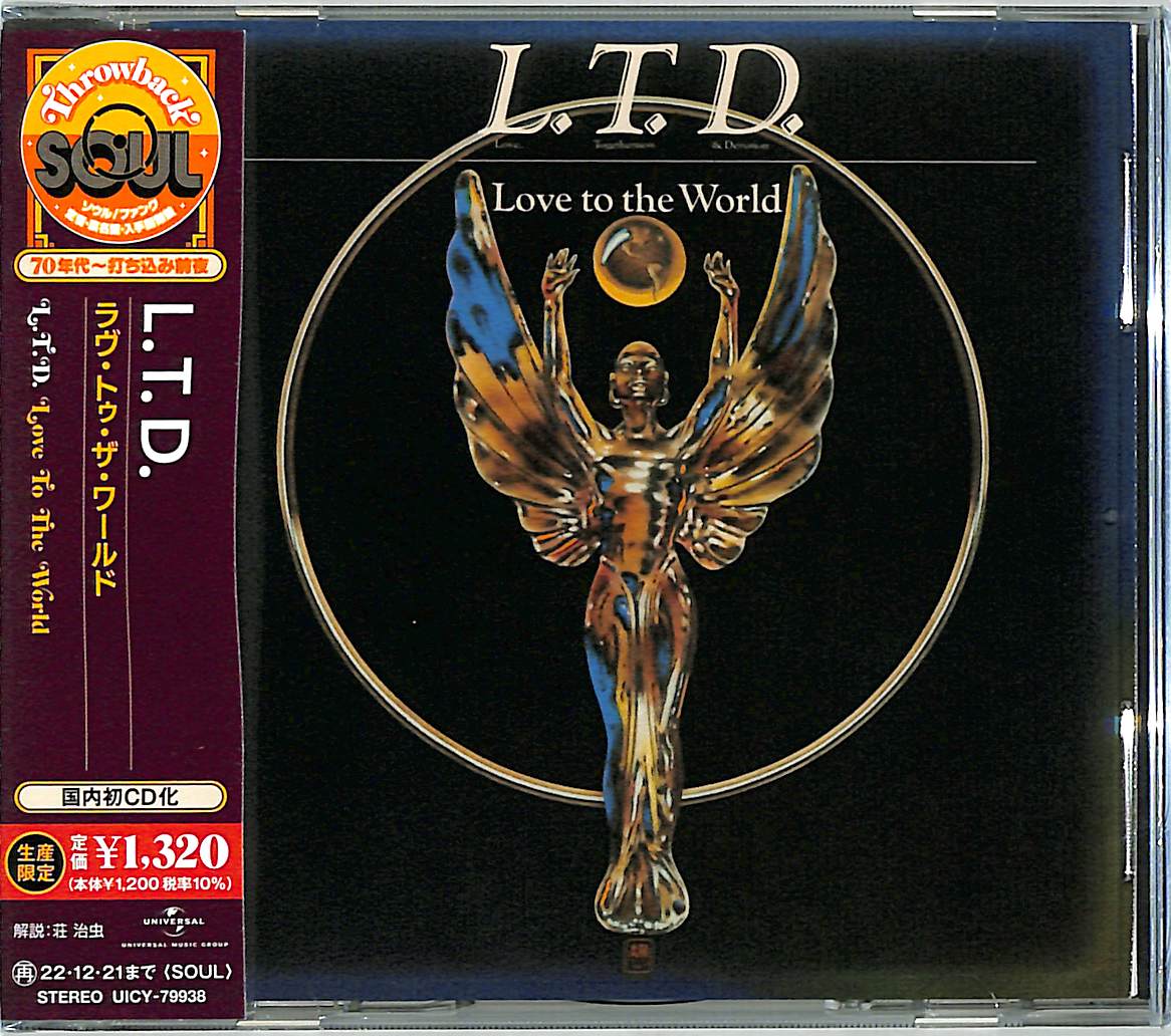 L.T.D. - Love To The World Limited Release - Japan CD