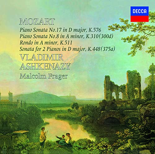 Piano Sonatas Mos.8, 17, Sonata for 2 Pianos : Vladimir Ashkenazy, Malcolm Frager‐Mozart (1756-1791) - Japan UHQCD