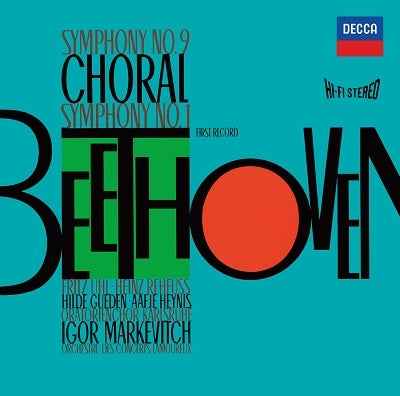 Igor Markevitch - Beethoven: Symphonies No.1, No.5 Destiny, No.8, No.9 Chorus - Japan 2 SACD Hybrid
