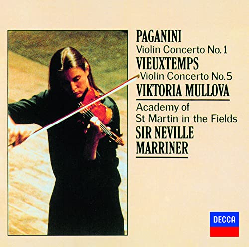 Viktoria Mullova (violin) - Paganini: Violin Concerto No. 1 / Vieuxtemps: Violin Concerto No. 5 - Japan UHQCD Limited Release