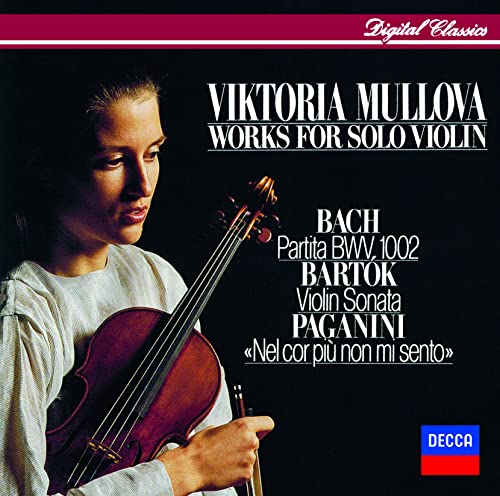 Viktoria Mullova (violin) - Works For Solo Violin: J.S. Bach: Partita No. 1 / Bartok: Sonata For Solo Violin / Paganini: Introdu - Japan UHQCD Limited Release