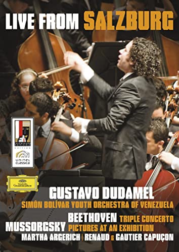 Gustavo Dudamel (conductor) - Triple Concerto: Argerich R & G.capucon Dudamel / Simon Bolivar Youth O +mussorgsky - Japan DVD