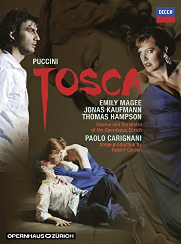 Jonas Kaufmann (tenor) - Tosca: Carsen Carignani / Zurich Opera E.magee J.kaufmann Hampson - Japan DVD