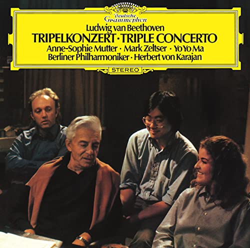 Herbert Von Karajan (conductor) - Beethoven: Piano Concerto No. 1. Triple Concerto - SHM-CD - Japan SHM-CD