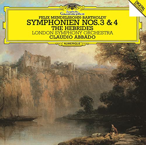 Claudio Abbado (conductor) - Mendelssohn: Symphonies No. 3 'schottish' & No. 4 'Italien'. Etc. - SHM-CD - Japan SHM-CD