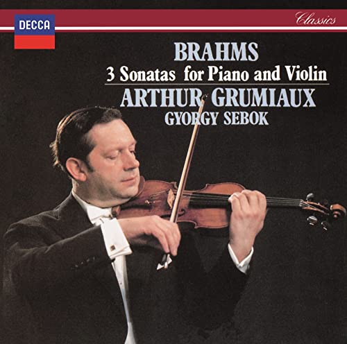Arthur Grumiaux (violin) - Brahms: Violin Sonatas - Japan SHM-CD