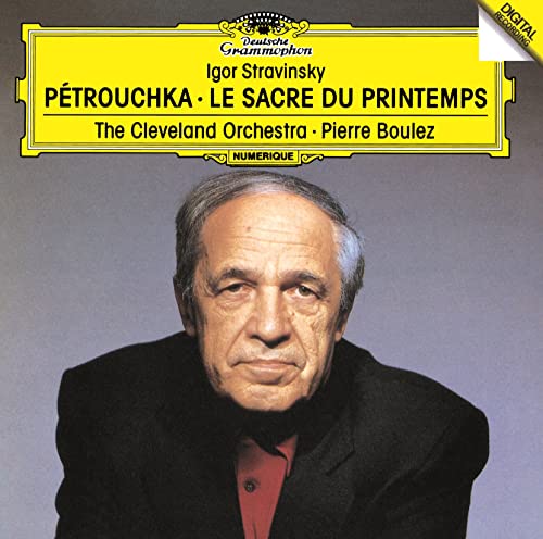 Pierre Boulez (conductor) - Stravinsky: Le Sacre Du Printemps, Petrouchka - Japan SHM-CD