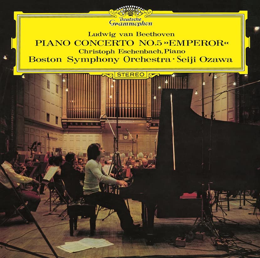 Christoph Eschenbach (Piano), Jorg Demus (Piano) - Piano Concerto, 5, : Eschenbach(P)Ozawa / Bso +choral Fansy: Demus - Japan SHM-CD
