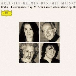 Martha Argerich (Piano), Gidon Kremer (Violin), Yuri Bashmet (Viola), Mischa Maisky (Cello) - Piano Quartet, 1, : Argerich Kremer Bashmet Maisky +schumann - Japan SHM-CD