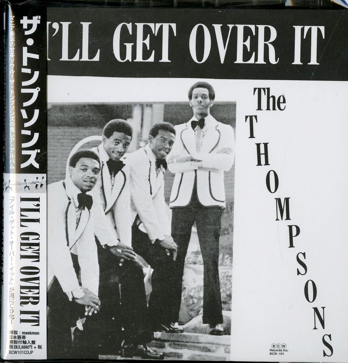 Thompsons - I'Ll Get Over It - Japan CD