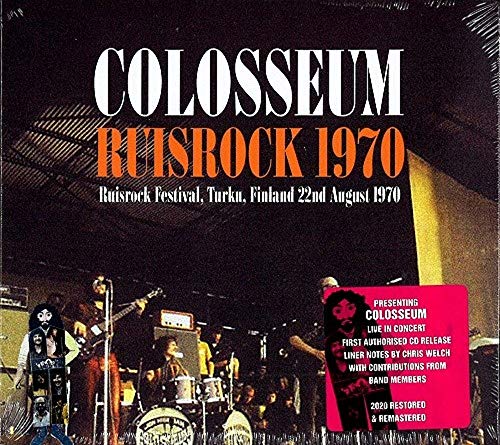 Colosseum - Live At Ruisrock Festival. Turku. Finland 1970 - Import Digipak CD