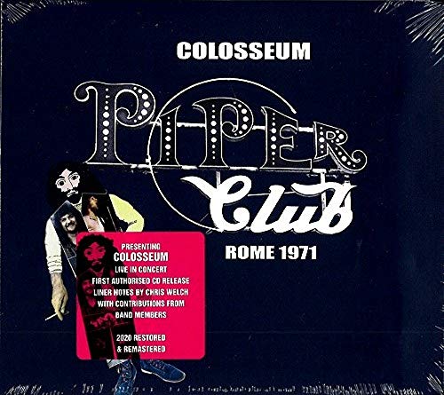 Colosseum - Live At The Piper Club. Rome. Italy 1971 - Import Digipak CD