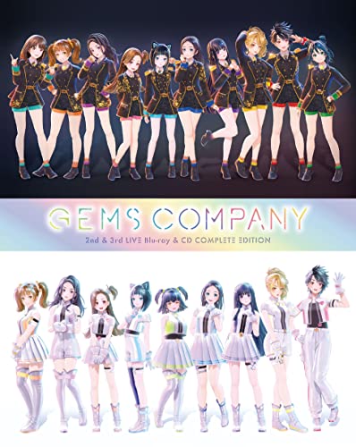Animation - GEMS COMPANY 2nd & 3rd Live Blu-ray & CD Complete Edition - Japan 2Blu-ray + 3CD Limited Edition