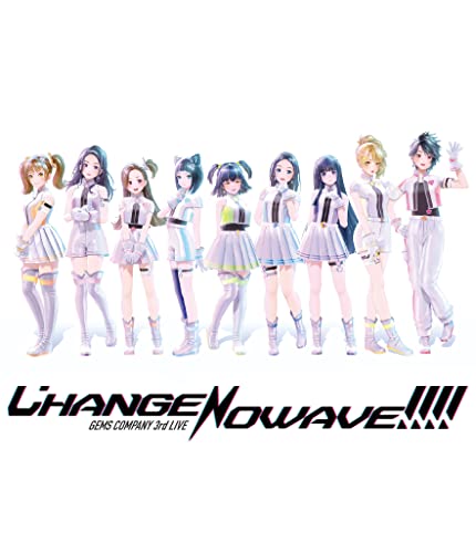 Animation - GEMS COMPANY 3rd Live Changenowave!!!! Live Blu-ray & CD - Japan Blu-ray + 2CD