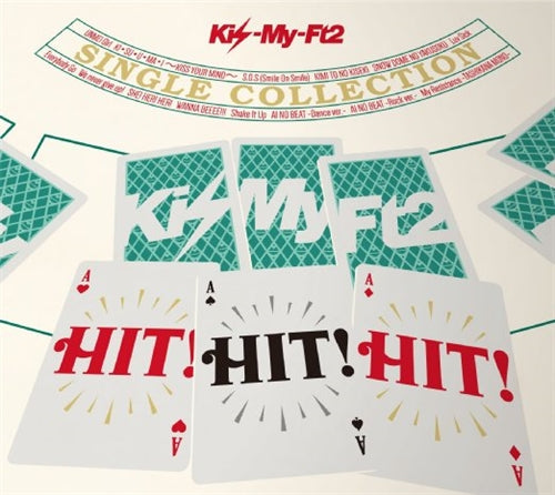 Kis-My-Ft2 - Single Collection Hit! Hit! Hit! (Type-A) - Japan CD+DVD