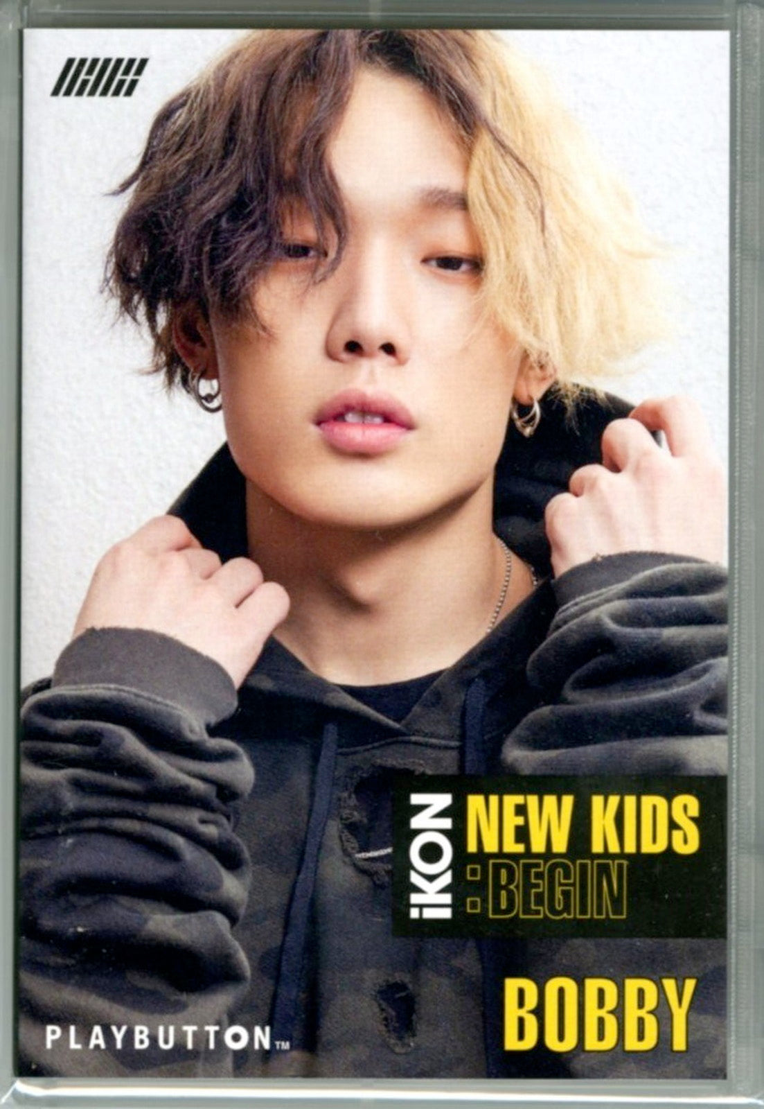 Ikon - New Kids : Begin (Bobby Ver.) Playbutton - Japan CD Limited Edition