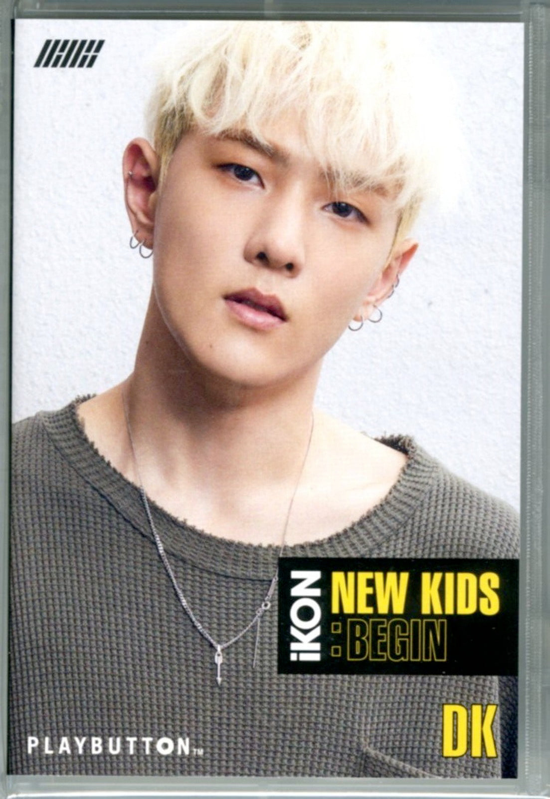 Ikon - New Kids : Begin (Donghyuk Ver.) Playbutton - Japan CD Limited Edition