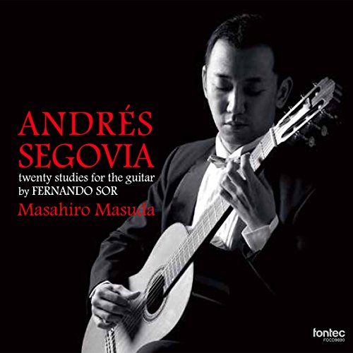 Masahiro Masuda - Andres Segovia Twenty Studies For The Guitar By Fernando Sor - Japan CD