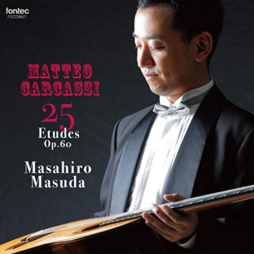 25 Etudes : Masahiro Masuda(G)‐Carcassi (1792-1853) - Japan CD