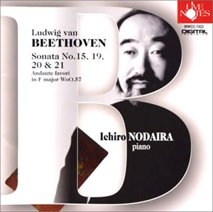 Piano Sonatas.15,19-21Ichiro Nodaira‐Beethoven (1770-1827) - Japan CD