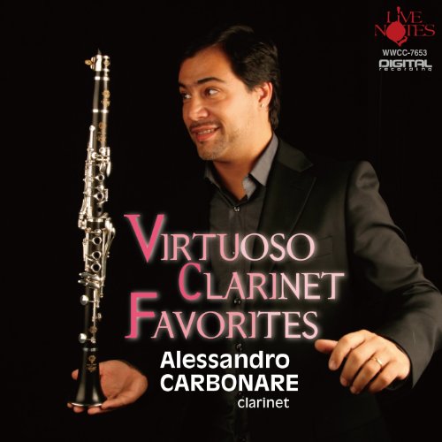 Carbonare Virtuoso Clarinet Favourites - Japan CD