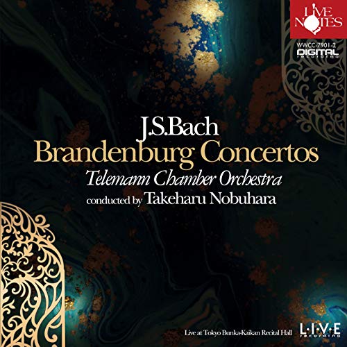 Brandenburg Concertos : Takeharu Nobuhara / Telemam Chamber Orchestra (2CD)‐Bach (1685-1750) - Japan 2 CD