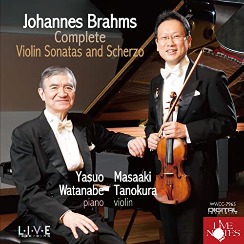 Masaaki Tanokura,Yasuo Watanabe - Violin Sonata, 1, 2, 3,+scherzo - Japan CD
