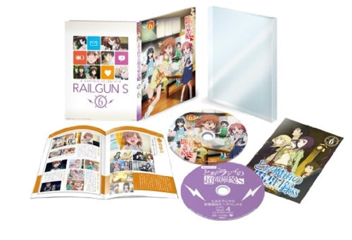 Animation - To Aru Kagaku no Railgun S (A Certain Scientific Railgun S) Vol.6 - Japan Blu-ray Disc Limited Edition