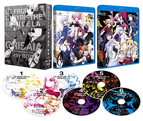 Animation - Grisaia no Kajitsu - Meikyu - Rakuen Blu-ray Box - Japan Blu-ray Disc