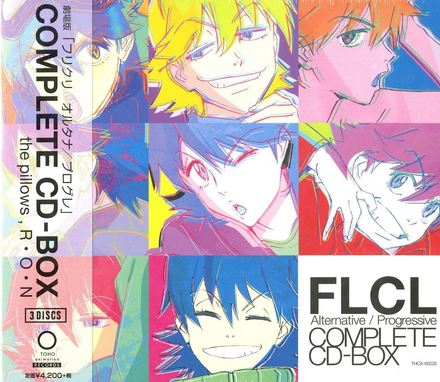 Flcl Alternative & Flcl Progressive - Flcl Alternative & Flcl Progressive Complete Cd-Box - Japan 3 CD