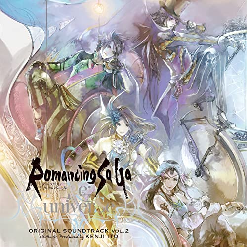 Game Music (Music by Kenji Ito) - Romancing SaGa Re;univerSe Original Soundtrack Vol.2 - Japan 2 CD