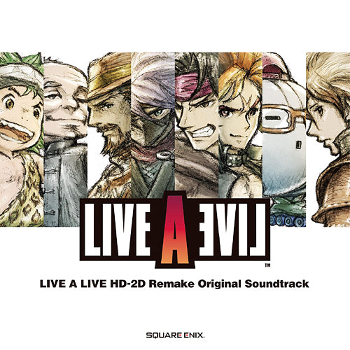 Game Music (Yoko Shimomura) - Live A Live HD-2D Remake Original Soundtrack - Japan 2 CD
