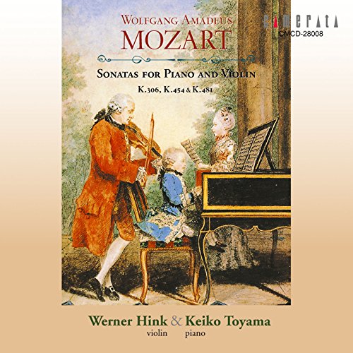 Werner Hink - Mozart: 3 Sonatas For Piano & Violin - Japan CD
