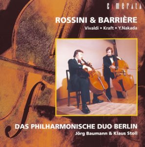 Berlin Philharmonic Duo(Cello & Contrabass): Rossini & Barriere - Japan CD
