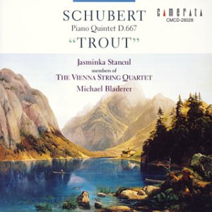 Jasmine Castantur - Schubert: Trout Piano Quintet Et Al. - Japan CD